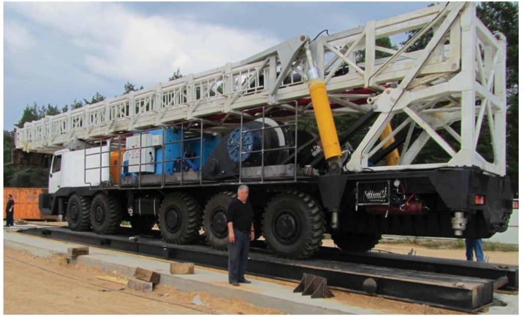Trazione su Camion Perforatore Industriale WPT
